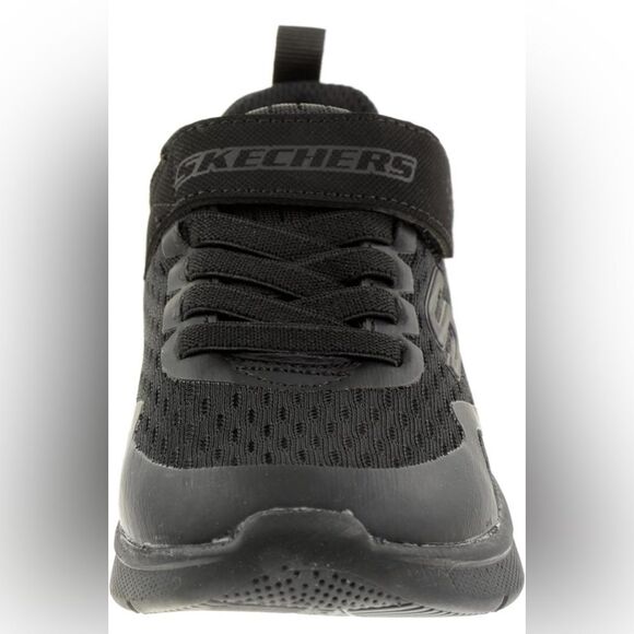 NWT Skechers Little Boy's Black Microspec Max-Torvix Sneaker Size 13 13T - Picture 4 of 10
